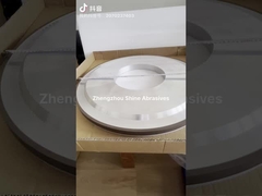 Resin Bond 1A1 Diamond Wheel HVOF Coating Roll Steel Grinding Carton Ketebalan yang disesuaikan