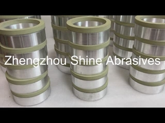 6A2 Roda Gerinda Cangkir Berlian Ikatan Vitrifikasi Keramik untuk Paduan Keras
