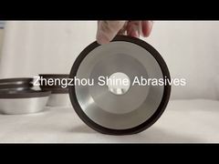 Roda Gerinda Berlian CBN Ikatan Resin 11V9 untuk Batu Permata Kasar