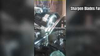 Roda asah gergaji pita CBN 5'' Shine Abrasives untuk profil WM10/30.