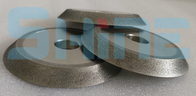 1V1 Berlian CBN Electroplated Grinding Wheel Taper Edge 180mm Untuk Karbida Tungsten