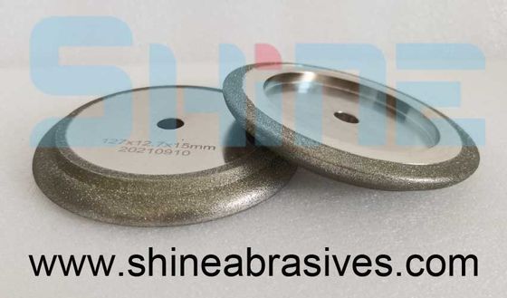 Tinggi Precision Electroplated Diamond Wheels Untuk Profil Penggilingan