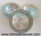 Jenis 6a2 Ceramic cup wheel untuk mengasah cvd vitrified bond diamond grinding wheels