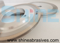 7 inci Metal Bond Glass Grinding Round Edge Wheel PE Diamond Grinding Wheel untuk Kaca