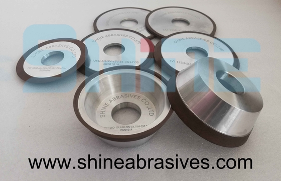 Keramik Flared Cup Centerless Grinding Wheels 400 derajat Celcius Untuk Industri