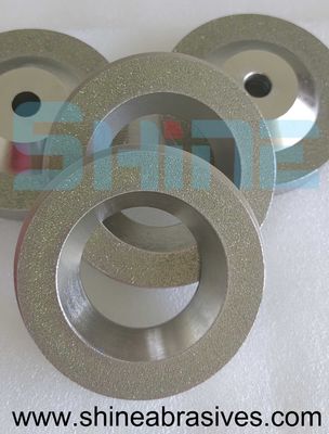 Shine Abrasives Gemstone Electroplated Diamond Grinding Wheel Untuk Alat Karbida 40#~600#