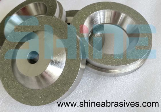 Shine Abrasives Gemstone Electroplated Diamond Grinding Wheel Untuk Alat Karbida 40#~600#