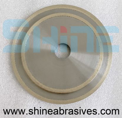 Karbon Steel CNC Flute Gash Grinding Wheels Silinder Untuk Beban Max 50N