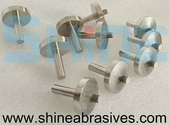 Shine Abrasives Six Factors Grinding Wheels 12.7mm Ukuran Bor Berlian Elektroplated