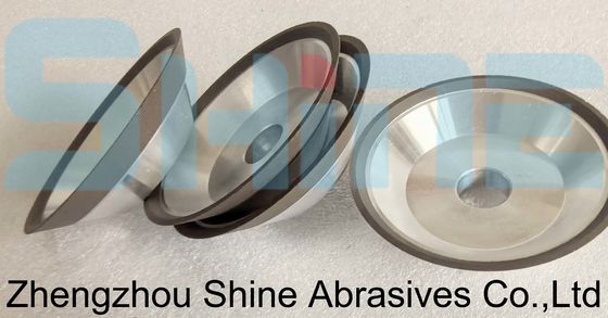 12V9 Bowl berbentuk resin Bond Diamond grinding wheel untuk pisau gergaji melingkar