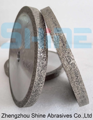 Metal Bond Diamond CBN Grinding Wheel untuk HSS Tool Steel Stainless Steel