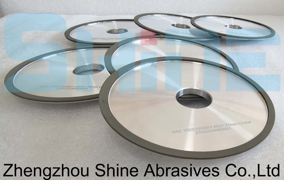 ODM 150 mm 4A2 Resin Bond Wheel D240 Grit untuk Karbida Circle Saws