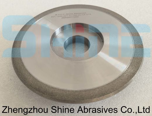 3V1 150MM logam ikatan berlian grinding roda untuk bor solid karbida