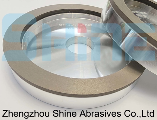 6A2 Metal Bond Diamond CBN Grinding Wheel untuk HSS Tool Alloy Keramik Kaca