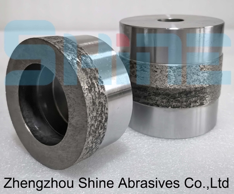 6A2 80mm Metal Bond Diamond Cup Wheel untuk penggilingan kasar keramik