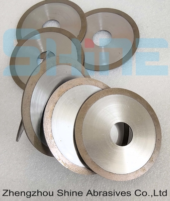 1A1R Resin Bond Diamond Cutting Wheels Cutting Discs untuk Karbida