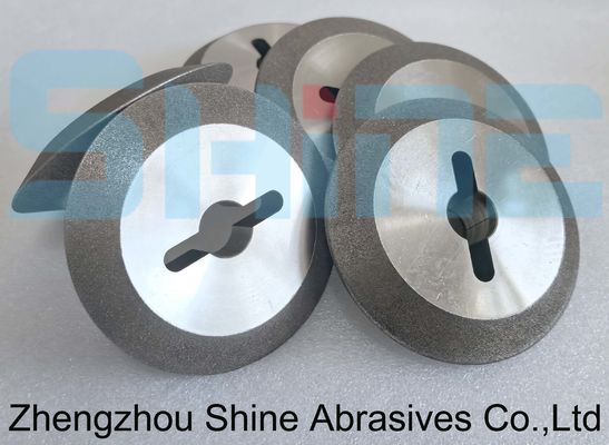 1V1 Diamond Wheel Glass Grinding Wheels untuk mesin edging kaca