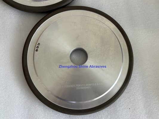 Roda Berlian Ikatan Resin 1F1 untuk Profil Alat Karbida Radius dan Penggilingan Presisi