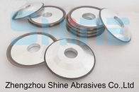 4V2 Dish Resin Bond Diamond Wheels Untuk Carbide Saw Face Grinding