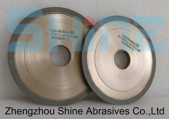 Lilin Abrasives CNC grinding Wheels Berlian Superabrasive Fluting 150mm
