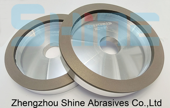 6'' Resin Bond 6A2 Diamond Cup Wheel Untuk Penggilingan Alat Karbida