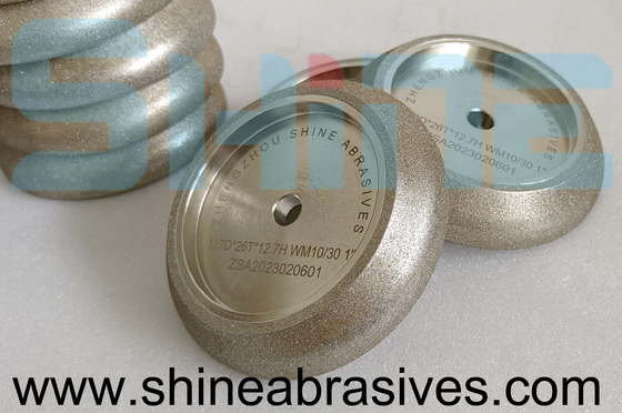 6 inci Berlian Borazon CBN Lapisan grinding wheel untuk gergaji pisau band melihat