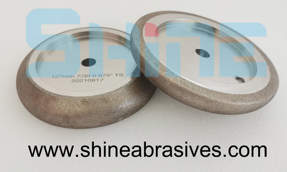Berkualitas Tinggi Lapisan CBN Diamond Grinding Wheel Electroplated Cbn Grinding Wheel Untuk Band Saw