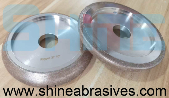 Electroplated Diamond / Cbn Wheel Grinding Band Saw Wheel Untuk Mesin Wm