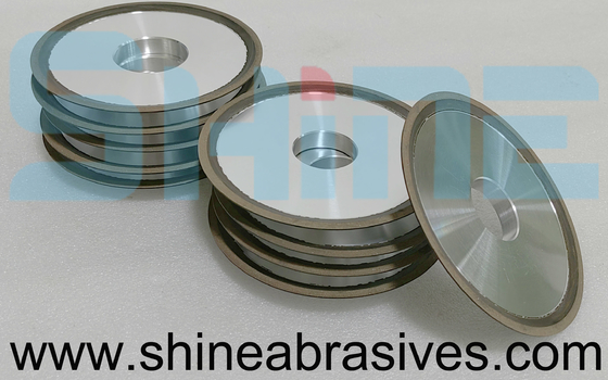 4v2 Resin Bond Grinding Wheel Untuk Deburring / Ferrous Metals