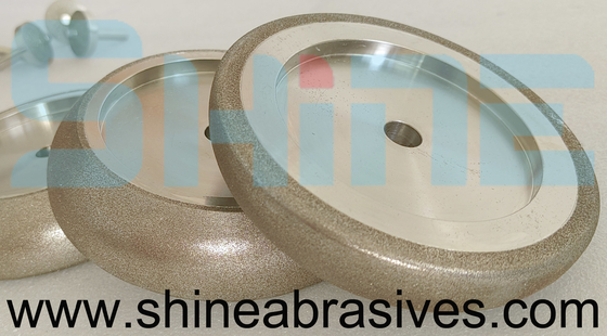 Aluminium Body 6 inci Diameter CBN Grinding Wheel Untuk Mengasah Band Saw