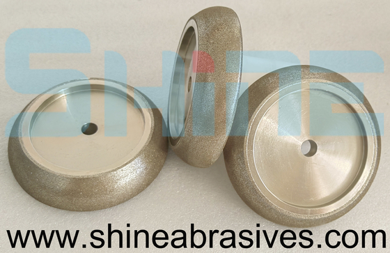 Elektroplated mengasah alat diamond dressing 1 inci ketebalan perawatan