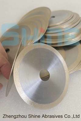 1A1R Diamond / CBN roda pemotong Blok logam roda pemotong berlian