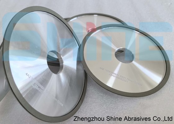 4A2 resin bond diamond grinding wheel untuk profil grinding HSS sharpening