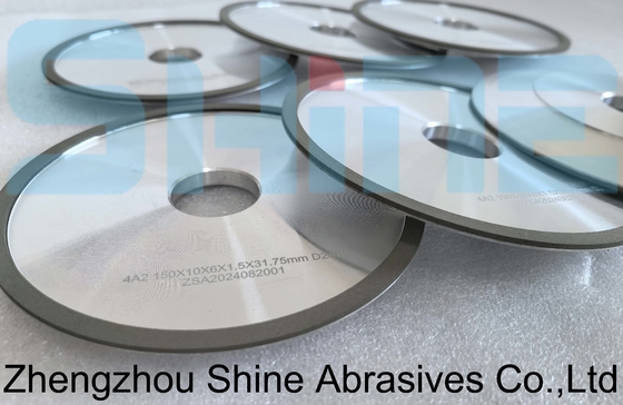 4A2 Resin Bond Diamond CBN grinding wheels untuk face grinding of cutting tools