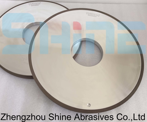1A1 Flat Resin Bond Diamond Grinding Wheels Untuk Keramik Kaca