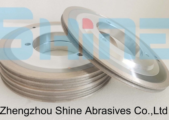 Metal Bond Diamond Peripheral Grinding Wheel Untuk Mesin Double Edger