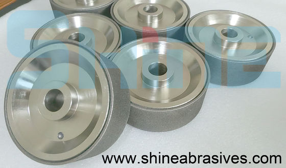 Elektronoplated Diamond CBN Grinding Wheel Shine Abrasives Untuk Alat Pembuatan Kayu