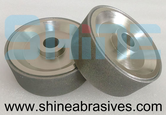 Elektronoplated Diamond CBN Grinding Wheel Shine Abrasives Untuk Alat Pembuatan Kayu