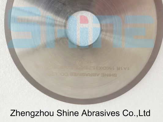 Ultra Thin 1A1R Diamond Wheels Disesuaikan Max Operating Temperature Max Operating Speed