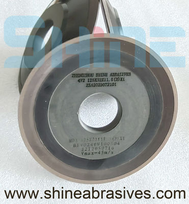 Ketahanan Abrasif Tinggi Gloss Resin Abrasive Roda Berlian 170mm Diameter