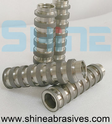 3mm Diameter Handle Electroplated Diamond Profile roda penggiling Alat Panas