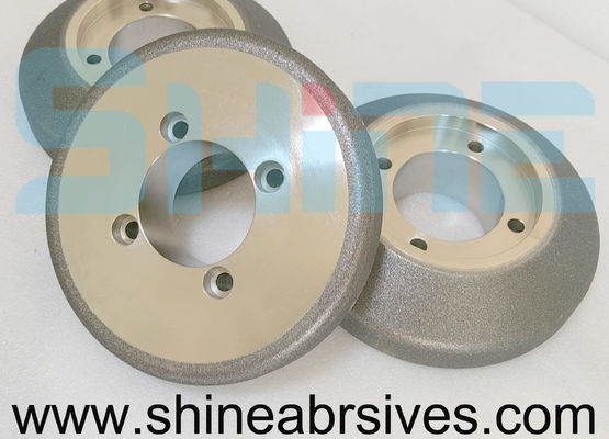 20x10mm Rim Electroplated CBN Wheel Untuk Penggilingan Pisau Dan Memasah
