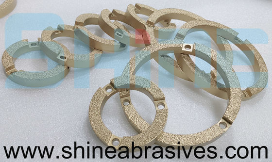High Precision Electroplated Diamond Grinding Disc Untuk Keramik Kaca Batu