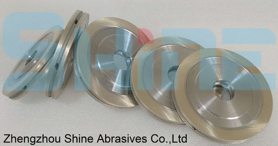 Disesuaikan HSS resin dan logam hibrida ikatan grinding wheel untuk mesin pemotong broach