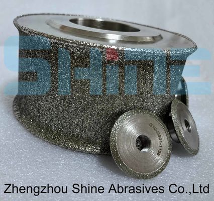 Electroplated Diamond Special Shape Edge Grinding Wheel Untuk Granit Beton