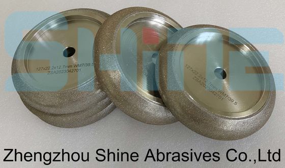 OEM 127mm Electroplated CBN Wheel Untuk Membasah Bilah Bandsaw