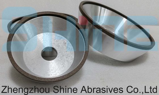 150MM Resin Bonded Diamond / CBN Grinding Wheels Untuk Tungsten Carbide