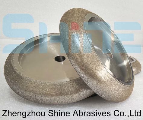 5" 9/39.5 Electroplated CBN Grinding Wheel Untuk Kayu Bandsaw Blades