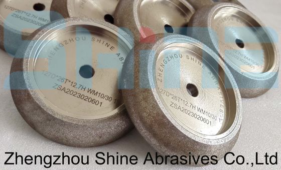 Electroplated CBN grinding wheel untuk band saw blade mengasah bandsaw
