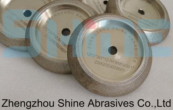 Electroplated CBN grinding wheel untuk band saw blade mengasah bandsaw